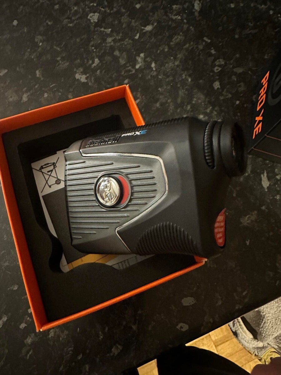 Bushnell Pro XE Golf Laser Rangefinder - Black/Silver Bushnell Pro XE Golf Laser Rangefinder - Black/Silver