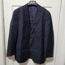 VTG Suitsupply Pure Wool Super 110's Vitale Barberis Canonico Pinstripe Blazer