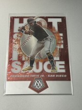 Fernando Tatis Jr. 2021 Panini Mosaic Baseball # HS5 San Diego Padres Hot Sauce