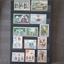 TIMBRES MONACO NEUFS **