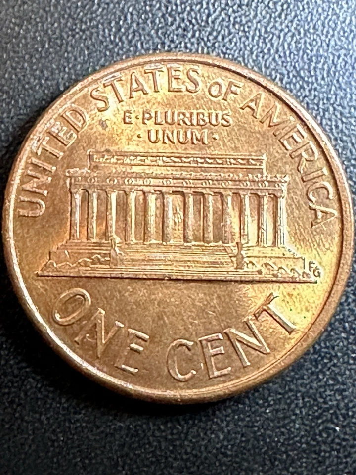 1992 P Penny, Plating Error - Before “L” From Liberty, Actual Coin - Image 4 of 4
