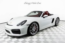 2016 Porsche Boxster Spyder Only 13K Miles Hot Spec Manual Transmission Bose