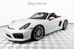 2016 Porsche Boxster Spyder Only 13K Miles Hot Spec Manual Transmission Bose
