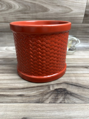 Yankee Candle Scenterpiece 2014 Crimson Weave Easy Meltcup Warmer