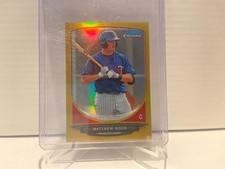 2013 Bowman Chrome Mini Gold Refractor MATTHEW KOCH SP*35/50*