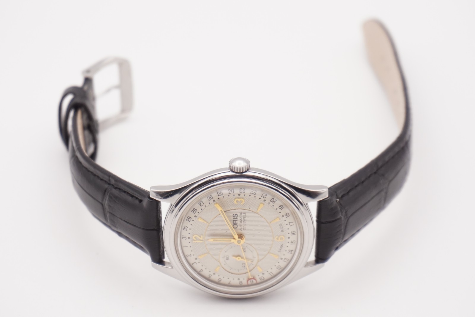 Overhauled ORIS 7461 Automatic Small Seconds Silv… - image 7