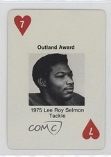 1982 Oklahoma Sooners Playing Cards Lee Roy Selmon #7H HOF 0q3