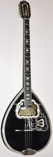 Matsikas Greek 8-String Bouzouki w/ Soft Case - Black EMG B Active Pickup EXC