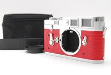 RED Skin NEAR MINT Leica M3 DS Double Stroke 35mm Rangefinder Film Camera JAPA
