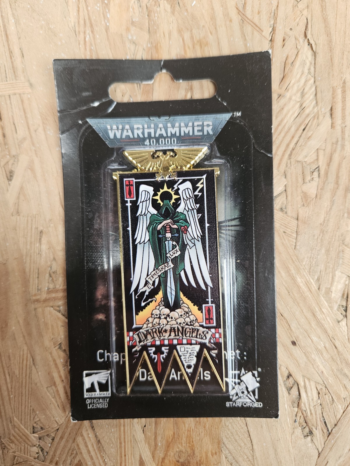 Warhammer 40k Space Marine Dark Angels Magnet Starforged 2024 New Sealed