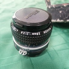 Nikon Nikkor 28mm f/2.8 AI-S Manual Focus Lens ? Excellent Condition Caps & Case