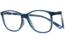 Nano Vista Quest-3.0 NAO316-09 Eyeglasses Youth Kids Crystal Navy Full Rim 50mm