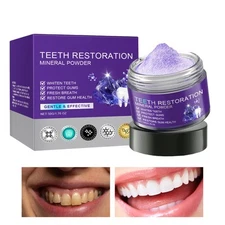 Teeth Restoration Mineral Powder, Mineral Tooth Powder, Dental Restoration Miner