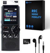 NEW Professional 264GB WUCOTC Digital Voice Recorder - Voice Activated Recorder