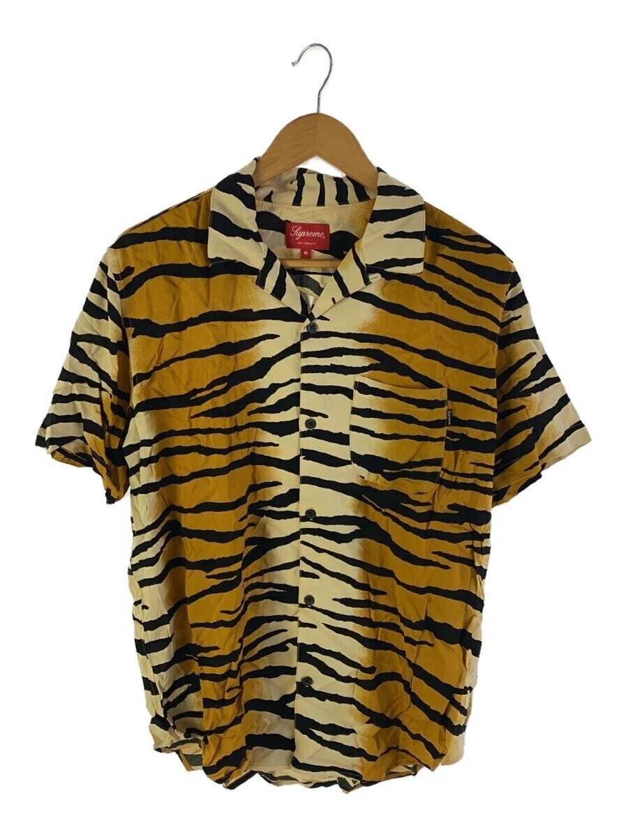 Chemise à manches courtes Supreme/M/rayonne/ylw/animal/