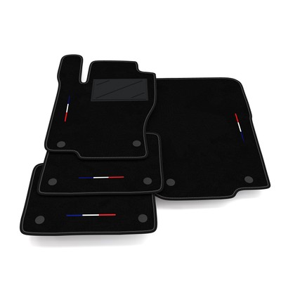 Car Mats Compatible with Mercedes GLE W166 Allrounder 2015-2019