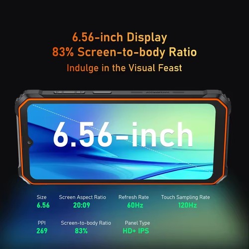 Global Blackview BV6200 Pro Rugged Phone 6GB+128GB 6.56'' FHD+ IP69 13000mAh NFC - Picture 4 of 13