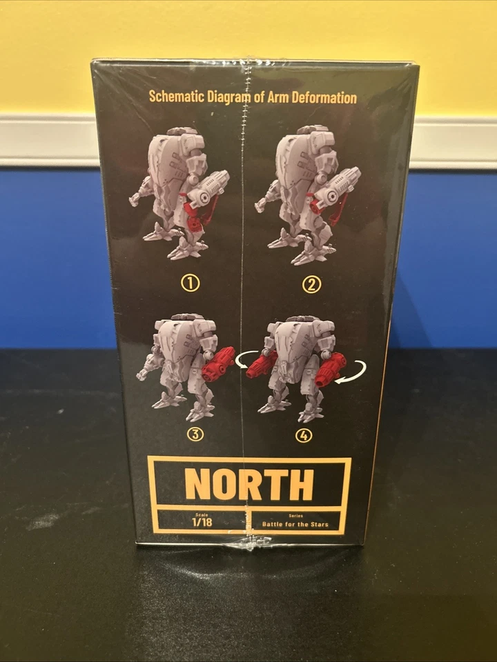 JoyToy North Firehammer Assault Mech 1:18 Scale Model JT1279 Factory Sealed - Image 4 of 4