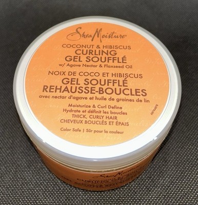 Shea Moisture Coconut & Hibiscus Curling Gel Souffle 12 oz(340g)