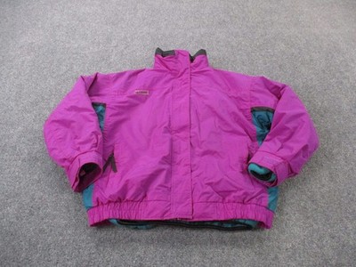 Vintage Columbia Jacket Womens L Bugaboo Interchange 2 in 1 Coat USA Made 90s