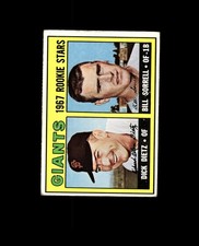 1967 Topps 341 Rookie Stars Dick Dietz RC/Bill Sorrell VG-EX #D1,493609