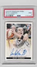 2008  RITTENHOUSE  WNBA  -   BECKY HAMMON  -  AUTOGRAPH  -  PSA  GRADED  MINT  9