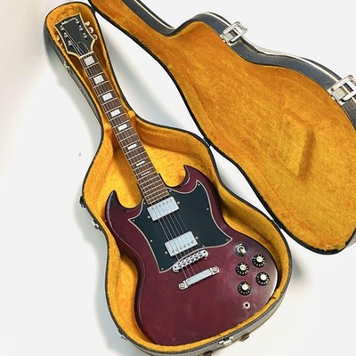 Morris DE-120 Vintage SG-Style Electric Guitar 1970s MIJ w/ Case Japan