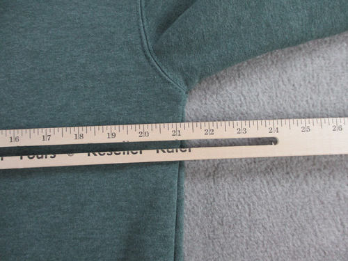 Carhartt Sweatshirt Men Small Green Orange Fleece Crewneck Spellout Logo Sweater - Picture 7 of 9