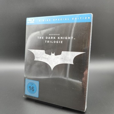 The Dark Knight Trilogie (Batman Begins / Dark Knight /Rises  5-BLU-RAY-BOX-NEU