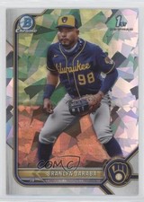 2022 Bowman Chrome Prospects Atomic Refractor Branlyn Jaraba #BCP-15 9pd