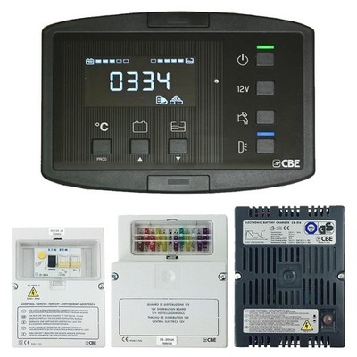 CBE PC260 DIGITAL BEDIENFELD SET CARAVAN CAMPER WOHNMOBIL ELEKTRIK