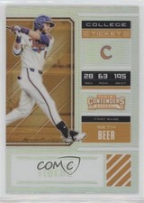 2018 Panini Elite Extra Edition College Ticket Holo Prizm Seth Beer #SB1 6t7