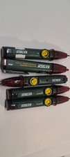 LOT OF 5 EXTECH DVA30 Voltage/Current Detector, 12 to 600VAC BATERIES NEEDED