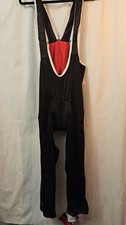 Image of Löffler Men's Hot Bond cycling bib shorts Black and Red Size M New With Tags