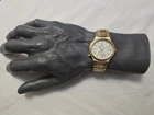 Vintage Seiko 8M25-8030 Gold Plated Chronograph Dancing Hands Alarm Quartz Men's