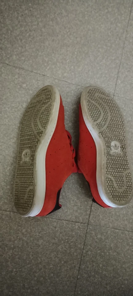 Adidas Stan Smith - Rouge - Réf: 17 155 - Pointure 42 FR 8.5US- Parfait État - Photo 4/4