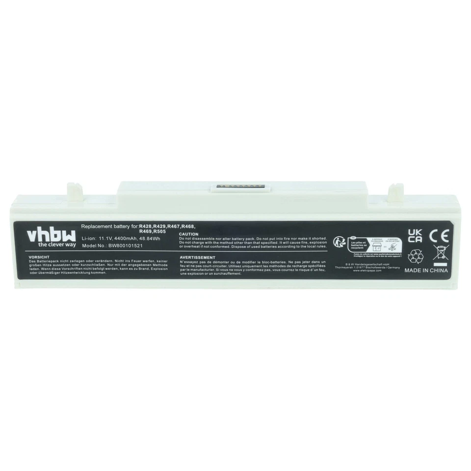 Battery for Samsung R439 R440 R430 R431 R478 R480 R460 R468 R519 R510 4400mAh - Image 3 of 4
