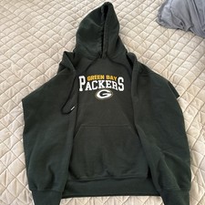 Green Bay Packers Hoodie Size Medium Green