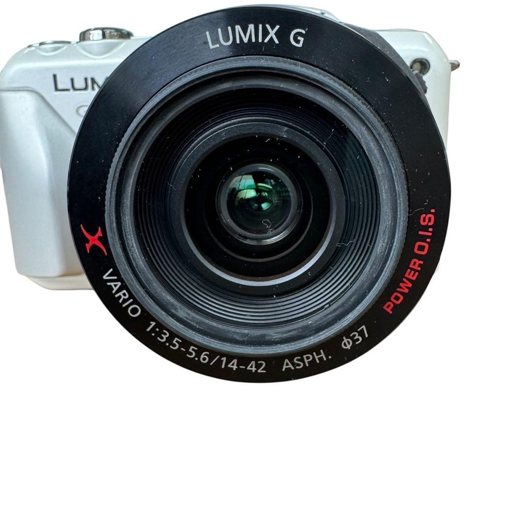 Panasonic Lumix DMC-GF5 White Mirrorless Camera with H
