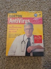 Nortan Antivirus 2000 Vintage Collector Software Win XP And More 