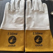 Jayco Ultima Gold TIG White/Yellow Welding Gloves Size 10
