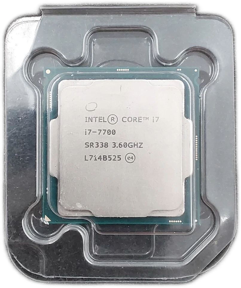Intel Core i7-7700 SR338 3.6GHz 4-Core FCLGA1151 CPU PROCESSOR - Image 2 of 4