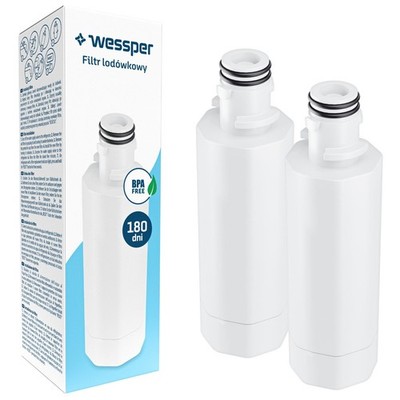 Wasserfilter Kühlschrank LG Kenmore Ersatzfilter LG ADQ747935 Wessper 2x