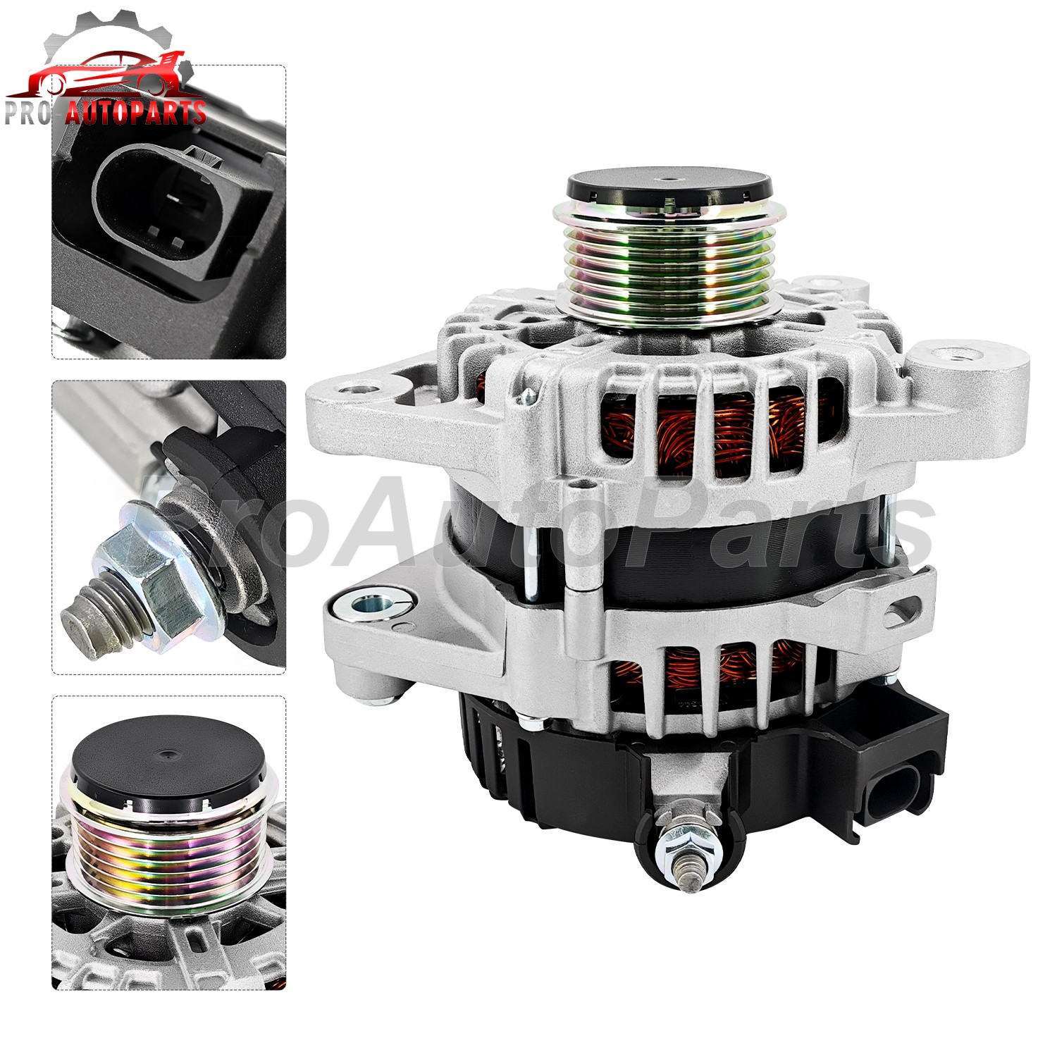 37300-2M417 12V 150A Alternator For Hyundai Elantra Elantra & Kia Rio 2020-2025