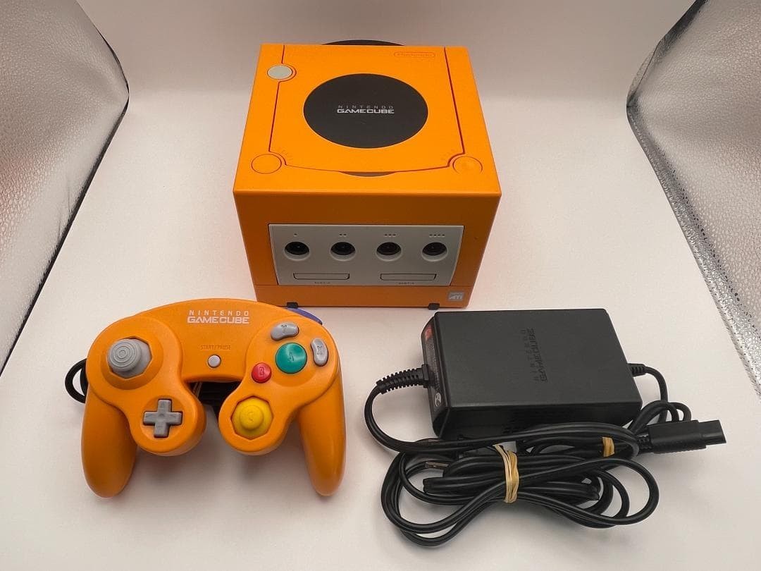Nintendo GameCube console Spice Orange Japan only GC with