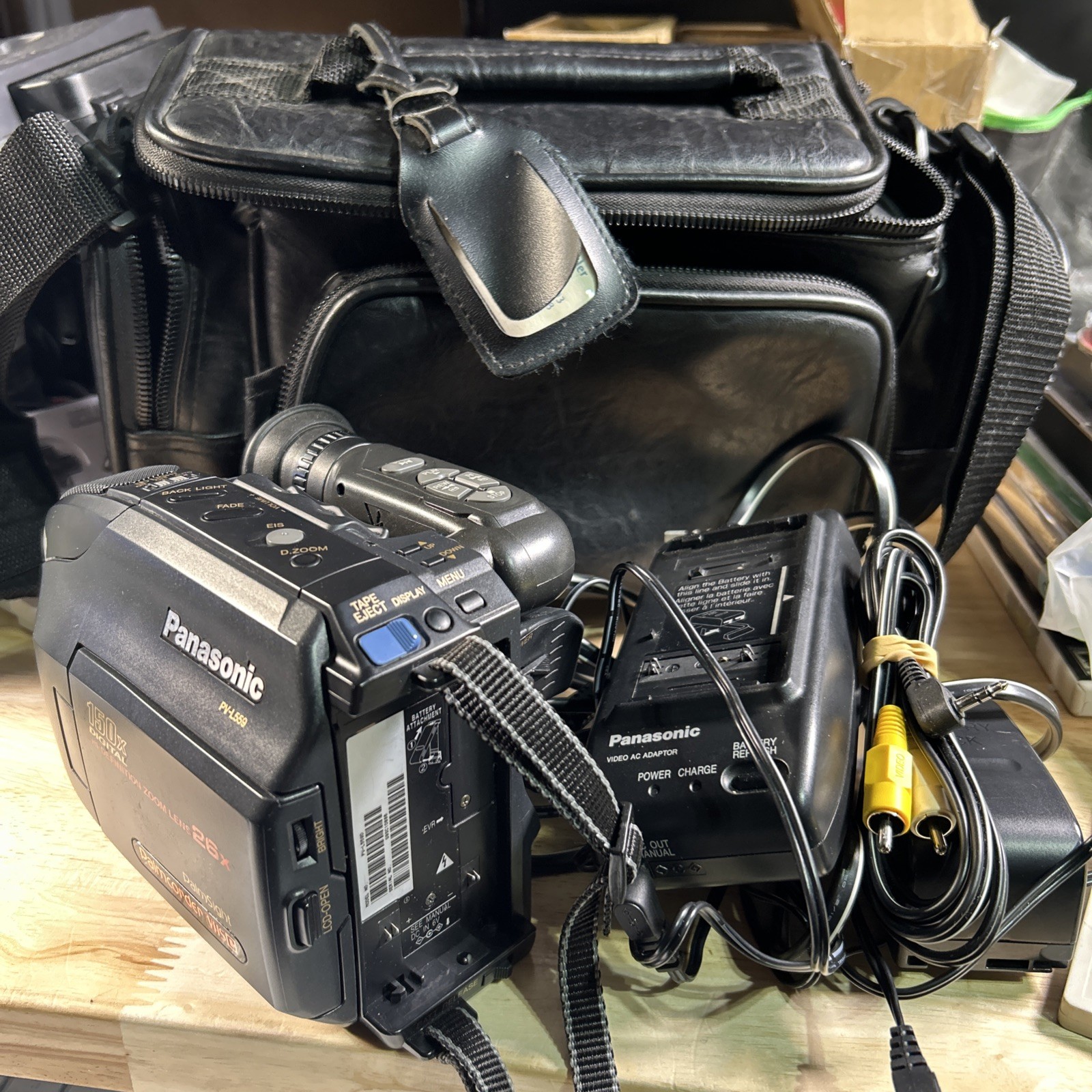 W/ Remote & Bag No Battery Tested Working