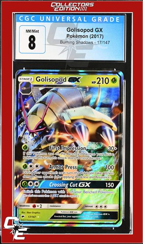 Golisopod-GX graded CGC 8 for sale on eBay