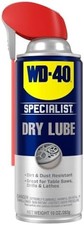 WD-40 Specialist Dry Lube with SMART STRAW SPRAYS 2 WAYS, 10 OZ