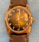 Vintage mid 70s Timex Sprite "Tiger Eye" mens wristwatch