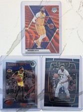 Panini Anthony Davis Lakers Lot Mosaic Prizm Hoops Premium Select NBA 3 Cards